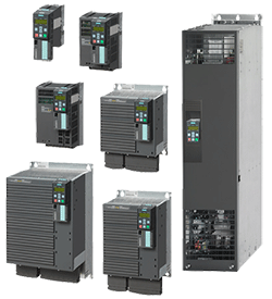 Преобразователи частоты(ПЧ) Siemens SINAMICS G120 стандартного применения
