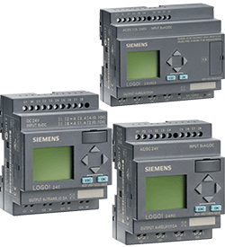 Логические модули Siemens LOGO!Basic 24, 12/24RC, 24RC, 230RC с экраном и клавиатурой