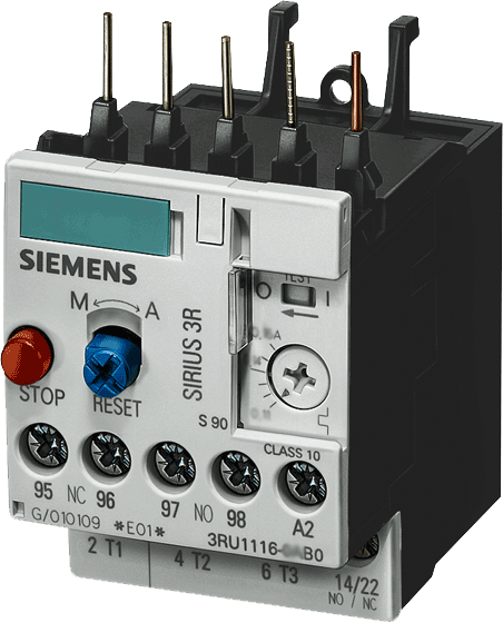 Тепловое реле перегрузи Siemens Sirius 3RU11160CB0
